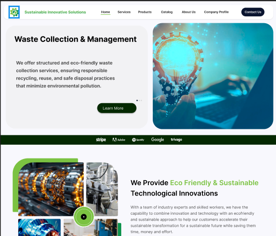 SIS Group (Pvt) Ltd Website (Ongoing)